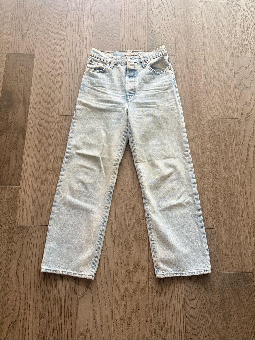 Levi's Light Blue Straight-Leg Jeans